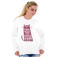 thumbnail image 1 of Cats are Purrfect Cute Kitty Lovers Women Crewneck Sweatshirt Brisco Brands M, 1 of 6
