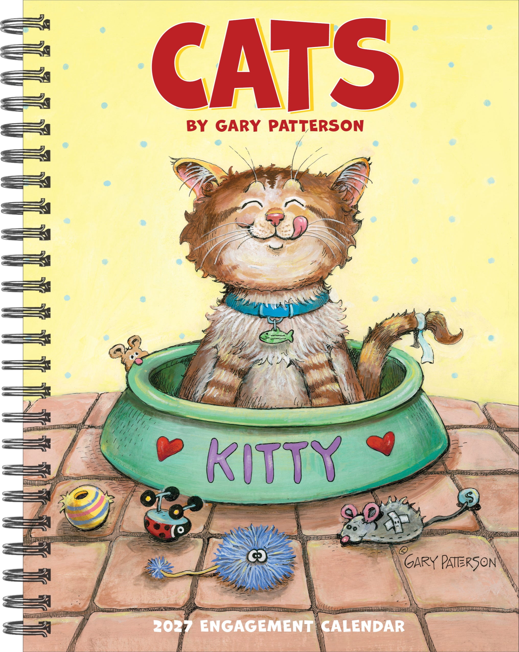 Willow Creek Press, Cats by Gary Patterson 2027 Engagement Calendar