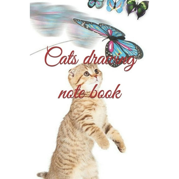Cats drawing note book (Paperback)