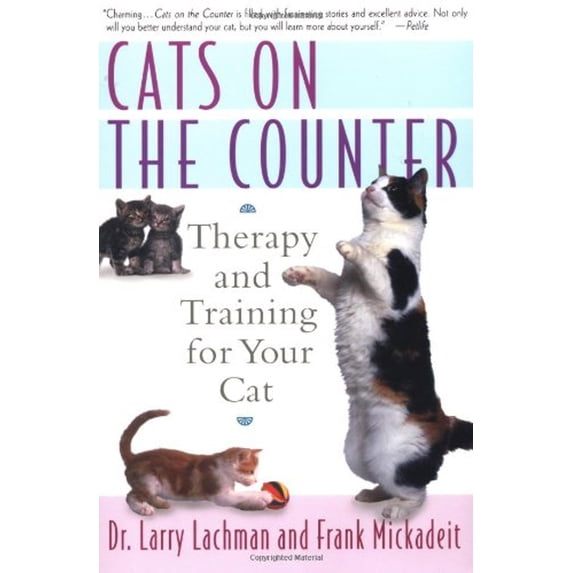 Pre-Owned Cats on the Counter: Therapy and Training for Your Cat