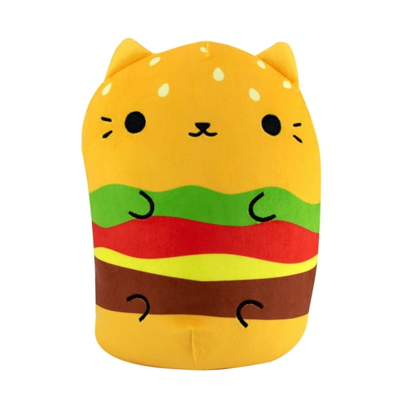 Cats vs Pickles 8" Bean Filled Plushie Jumbo Cheeseburger Cat