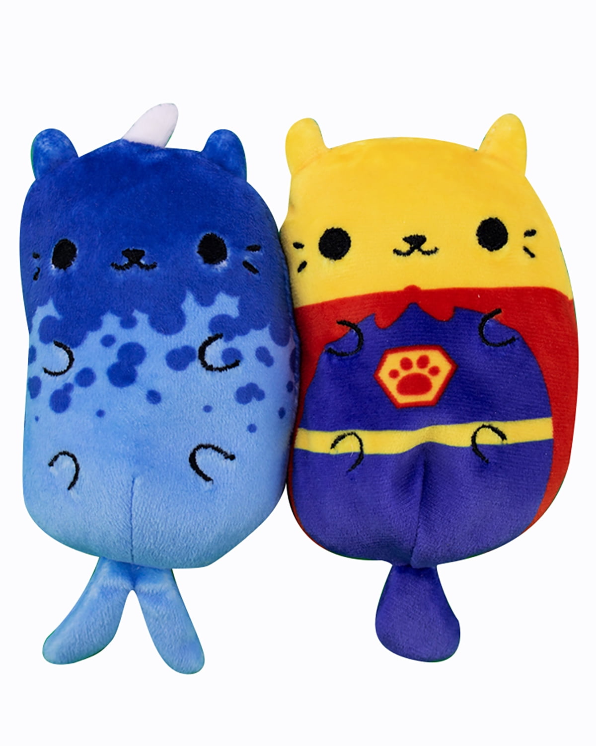 Cats vs Pickles - Narwhal & Super Cat Plush Toy - 2-Pack - Walmart.com
