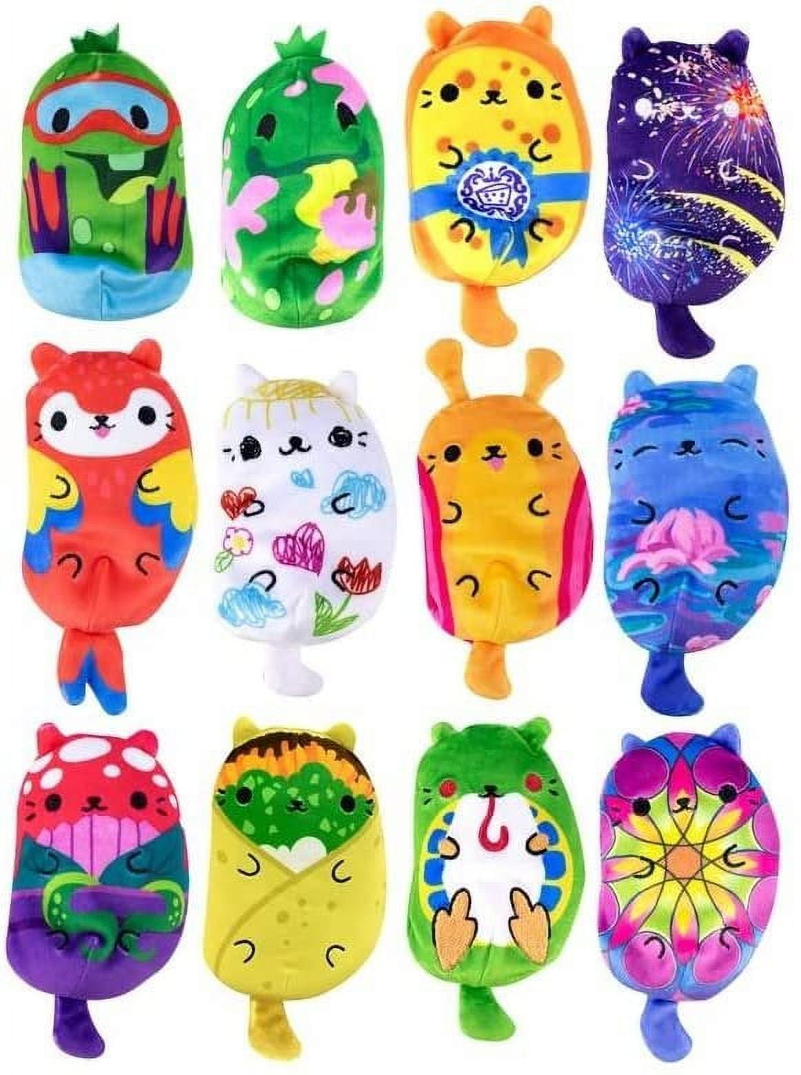 Cats vs Pickles - Mystery Bags - 4" - 12pk Limited Exclusive Release Set - Gold Wave - Bean Filled Plushies!