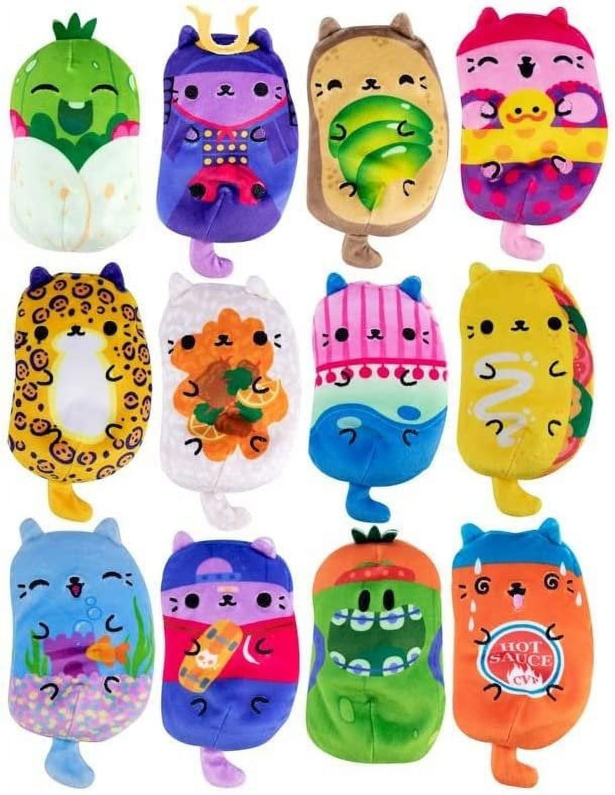 Cats vs Pickles - Mystery Bags - 4" - 12pk Limited Exclusive Release Set - Gold Wave - Bean Filled Plushies!