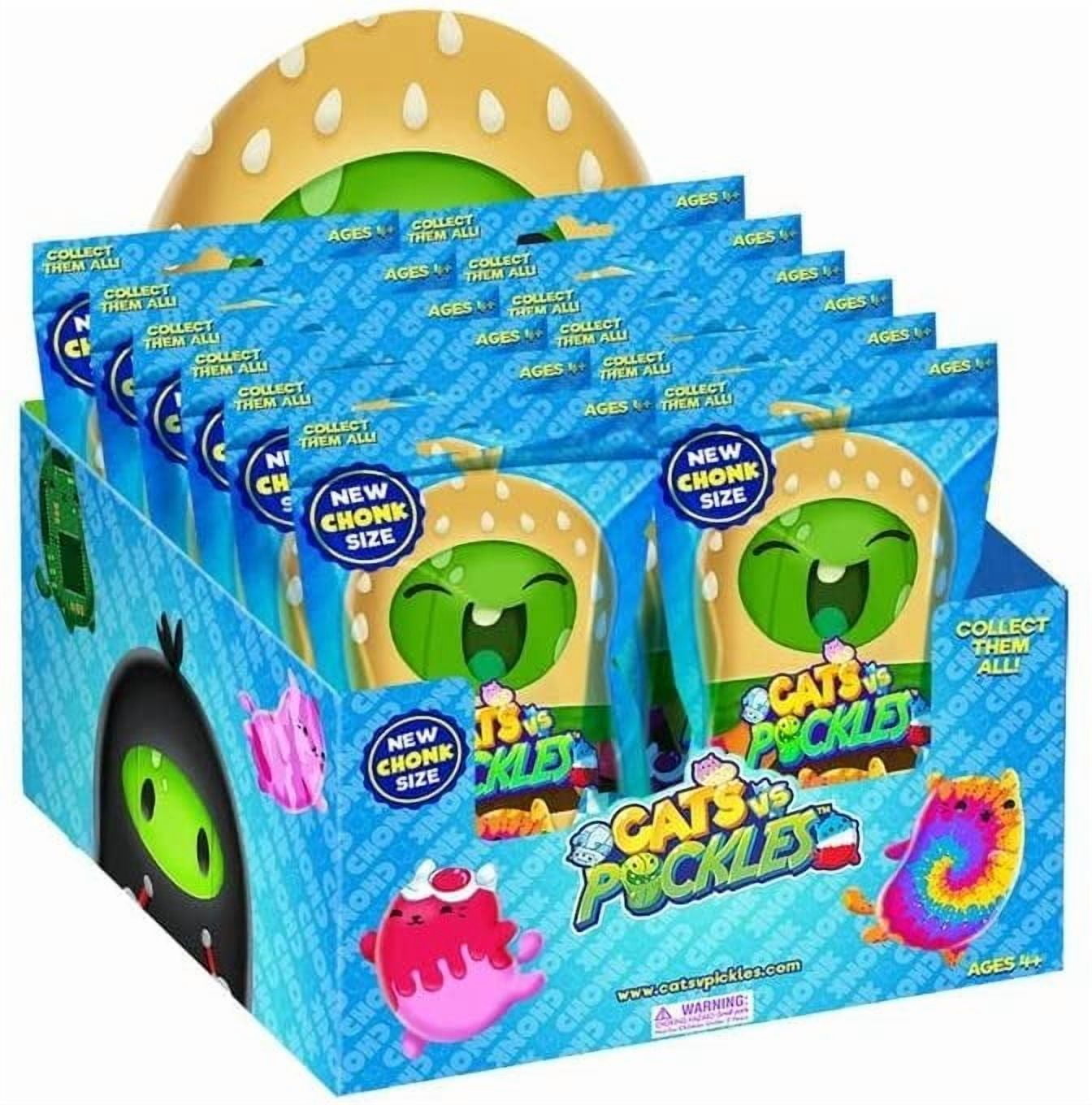Cats vs Pickles - Mystery Bags - Chonks - 12pk Set Limited Exclusive Wave - Bean Filled Plushies!