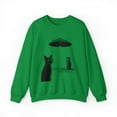 thumbnail image 1 of Cats with a UFO Unisex Heavy Blend™ Crewneck Sweatshirt, 1 of 7
