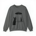 thumbnail image 1 of Cats with a UFO Unisex Heavy Blend™ Crewneck Sweatshirt, 1 of 7