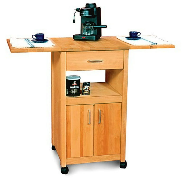 Catskill Craftsmen Brown Wood Base with Birch Butcher Block Top Kitchen Cart (44-in x 21-in x 35.5-in) Catskill Craftsmen Brown Wood Base with Birch Butcher Block Top Kitchen Cart (44-in x 21-in x 35.5-in)