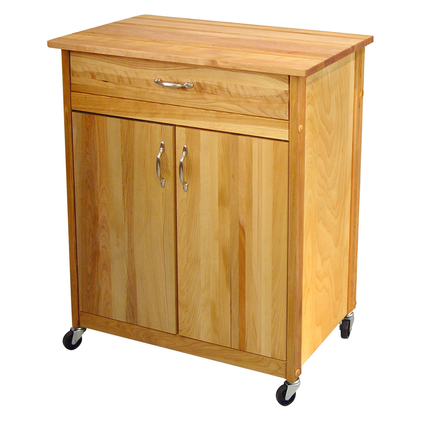 Catskill Craftsmen Mid-Size Two Door Kitchen Cart - Walmart.com