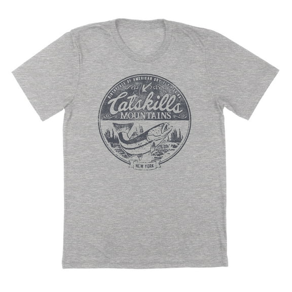 Catskills Humor Graphic Sport Grey Mens T-Shirt