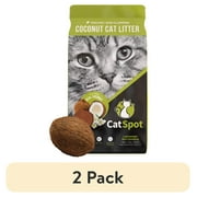 (2 pack) Catspot 100% Organic Coconut Non Clumping Cat Litter, 5 lb Bag