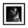 thumbnail image 1 of Stupell Industries Eclectic Catstronaut Cat Astronaut Black Framed Print Under Glass, 13 x 13, by Jim Baldwin, 1 of 8