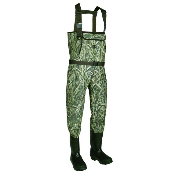 Cattail Bootfoot Neoprene Hunting Waders, Size 12 by Allen Company