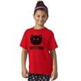 thumbnail image 1 of Cattitude Funny Cat Ladies Pet Lovers Girls Kids T Shirt Tees Teen Brisco Brands L, 1 of 6