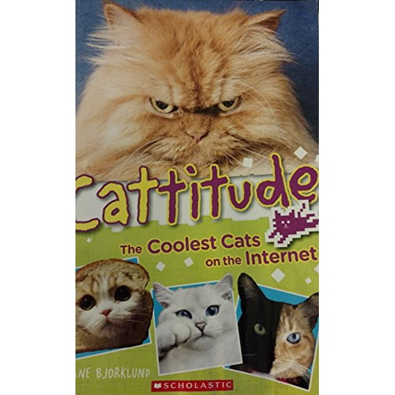 Pre-Owned Cattitude, the Coolest Cats on the Internet, 9781338111484, 1338111485, Paperback,