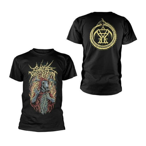 Cattle Decapitation Men's Reaper Ramirez T-Shirt Black Medium | Officially Licensed Merchandise
