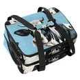 thumbnail image 1 of Cattle Double Layered Insulated Refrigerated Lunch Bag with Two Compartments, Large Capacity, and Hand-Carry Strap - 7.1x11.4x16.1 Inches, 1 of 6