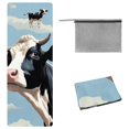 thumbnail image 1 of Cattle Gym Towel with Storage Bag, 72.8"x26.8", Suitable for Yoga, Pilates, Fitness, etc. - Yoga Towel, Gym Towel, Yoga Blanket, 1 of 6