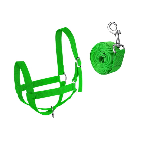 Cattle Halter Calf Halter Horse Harness Heavy Duty Wide Design for Cows Horses and Other Livestock