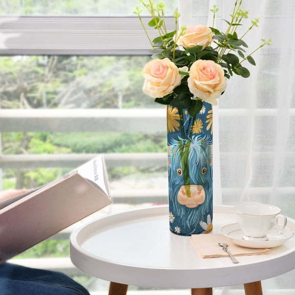 Cattle Head Cow Flowers Vases for Flowers Modern Decorative Vase Home Decor for Bedroom Kitchen Living Room Centerpieces