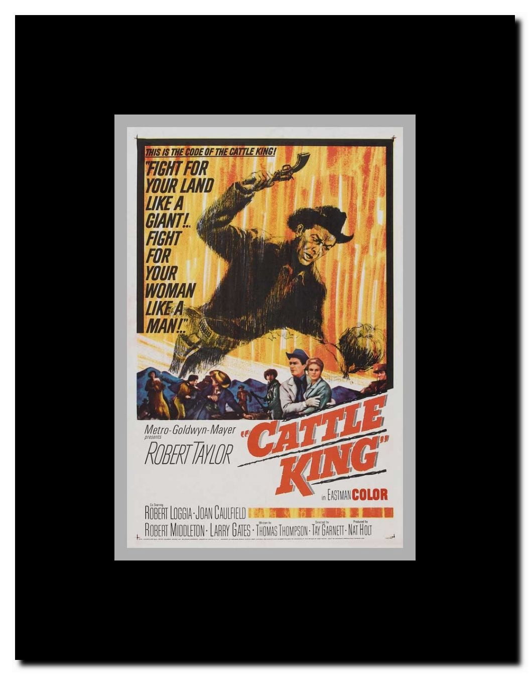 Cattle King Framed Movie Poster