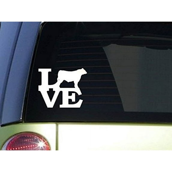 Cattle Love 6" STICKER *F156* DECAL bull cowboy cowgirl western saddle rodeo