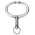 Cattle Nose Ring Stainless Steel Cattle Nose Clamp Bull Cow W Spring