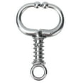 Cattle Nose Ring Stainless Steel Cattle Nose Clamp Bull Cow W Spring