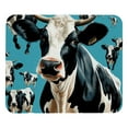 thumbnail image 1 of Cattle Printed Gaming Mousepad Desk Pad, Square 8.3x9.8 Inch Non-Slip Rubber Bottom Mouse Mat for Office and Gaming, 1 of 6