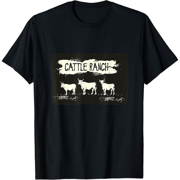 Cattle Ranch Costume for Cow and Beef Lovers T-Shirt