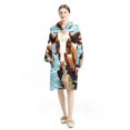 Cattle Soft Microfiber Polyester Wearable Blanket Sweatshirt for Cozy