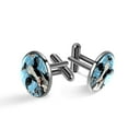 thumbnail image 1 of Cattle Stainless Steel Cuff Links for Dress Shirts - for Formal Occasions and Business Attire, 1 of 6