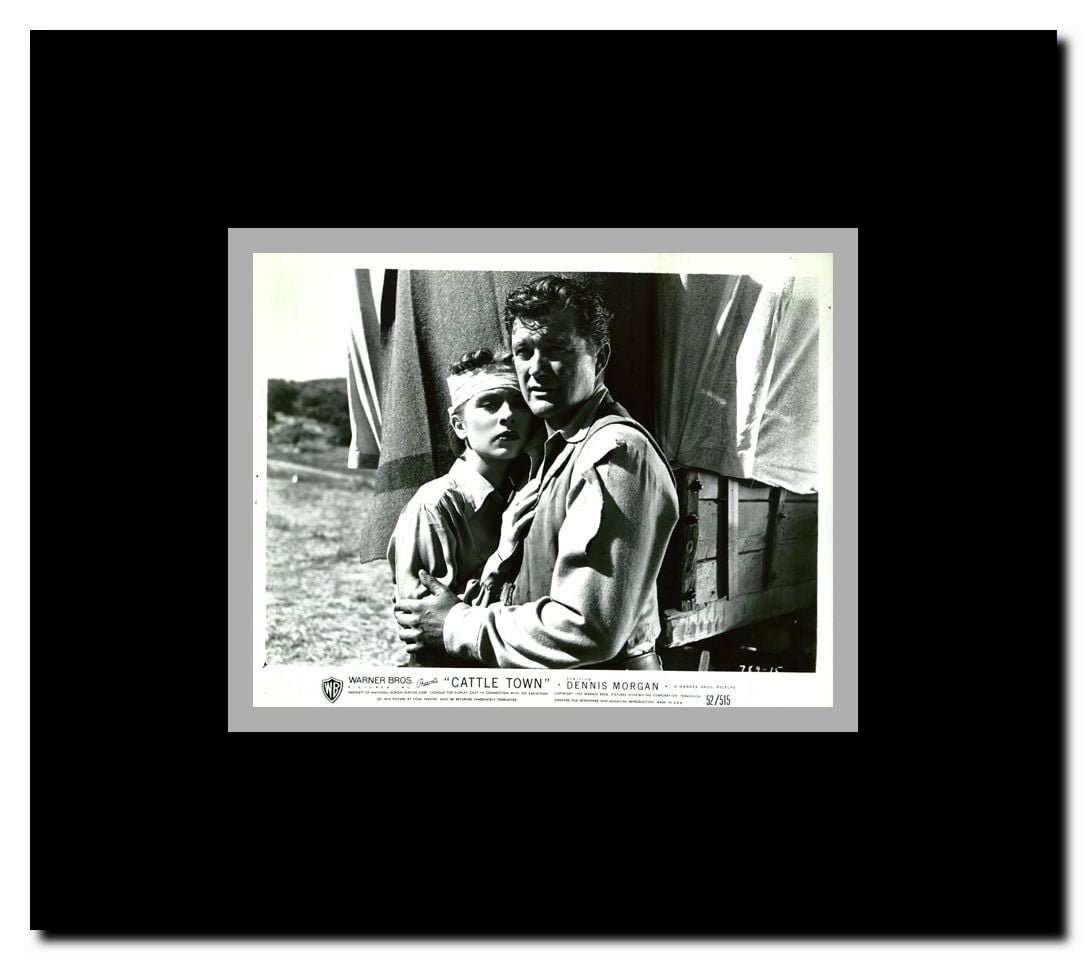 Cattle Town Framed Movie Poster