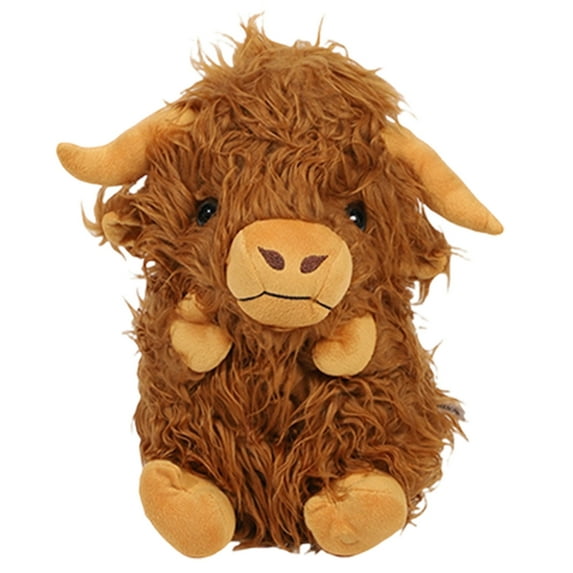 Cattle Toy with Hug Motion Realistic Breathing Sounds and Soothing Music for Stress Comforter