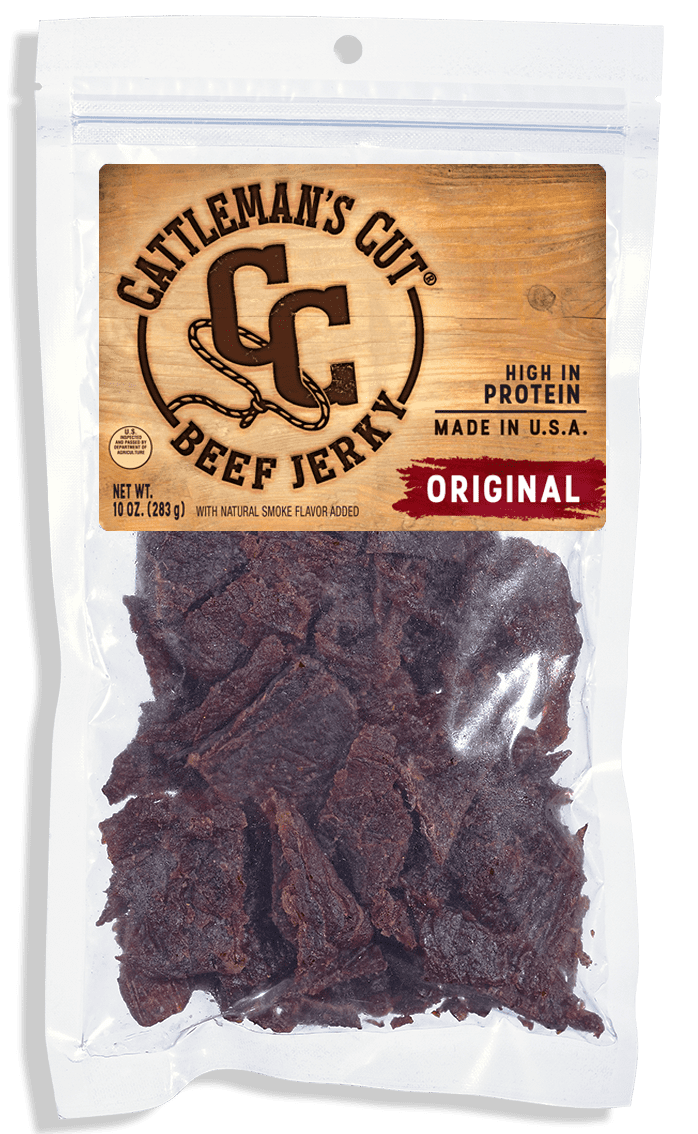 Cattleman's Cut Original Beef Jerky, 10-Ounce Bag