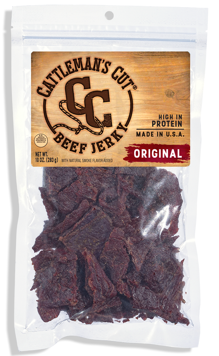 Cattleman's Cut Original Beef Jerky 10oz Resealable Bag - image 1 of 5