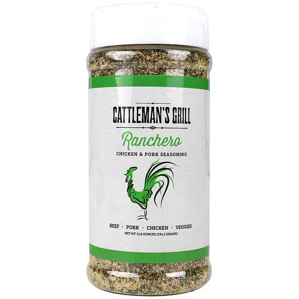 Cattleman's Grill Ranchero Chicken & Pork Seasoning 11.8 Oz Bottle