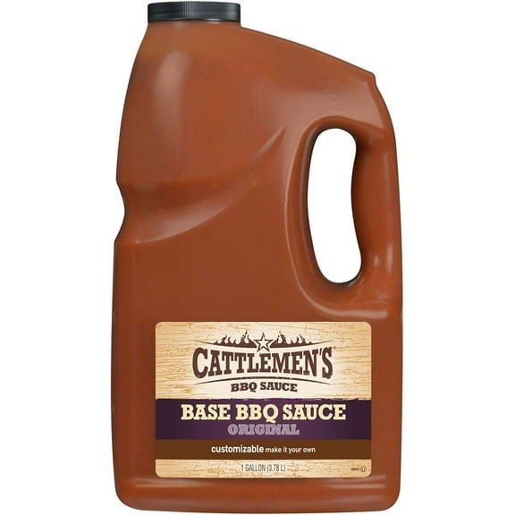 Cattlemen's Original Base BBQ Sauce, 1 gal, 4 Pack
