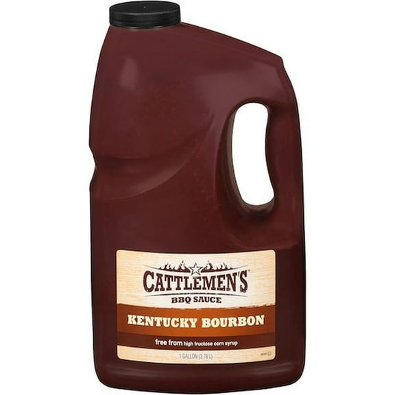 Cattlemens Kentucky Bourbon BBQ Sauce, 1 Gallon -- 2 per Case.