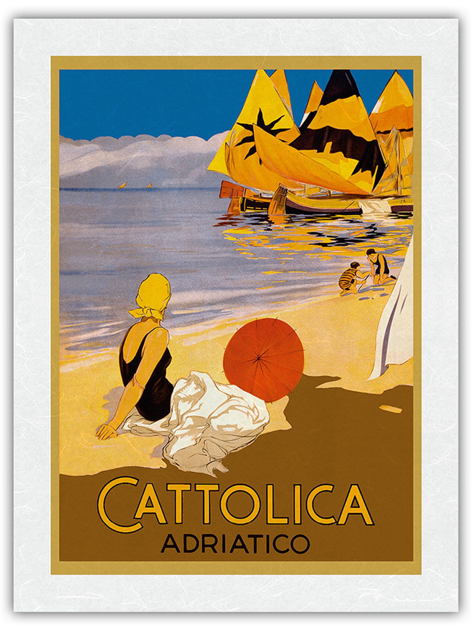 Cattolica Italy - Adriatico (Adriatic Coast) - Adriatic Coast - Vintage ...