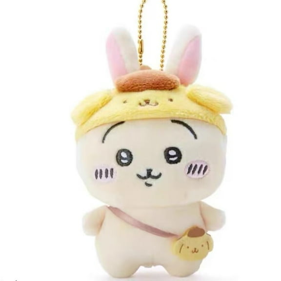Cattoon Chiikawa Plush Doll Toys Stuffed Animals Keychain Bag Small Pendant Hangings Christmas Birthday Gifts