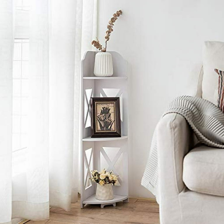 Catty cheap corner bookshelf