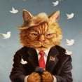 thumbnail image 1 of Catty Remarks Poster Print by Lucia Heffernan, 1 of 2