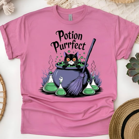 Catula's Castle Vampire Cat Halloween Shirt, Gothic Castle Cat T-Shirt, Navy, Size 3XL