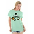 thumbnail image 1 of Caturday Cat Lady Coffee Lover Cute Women's Plus Size Graphic Tee Brisco Brands 3X, 1 of 3