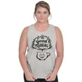 thumbnail image 1 of Caturday Morning Cats Coffee Lovers Womens Plus Size Graphic Tank Top Brisco Brands 2X, 1 of 5