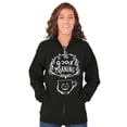 thumbnail image 1 of Caturday Morning Cats Coffee Lovers Zip Hoodie Sweatshirt Women Brisco Brands S, 1 of 5