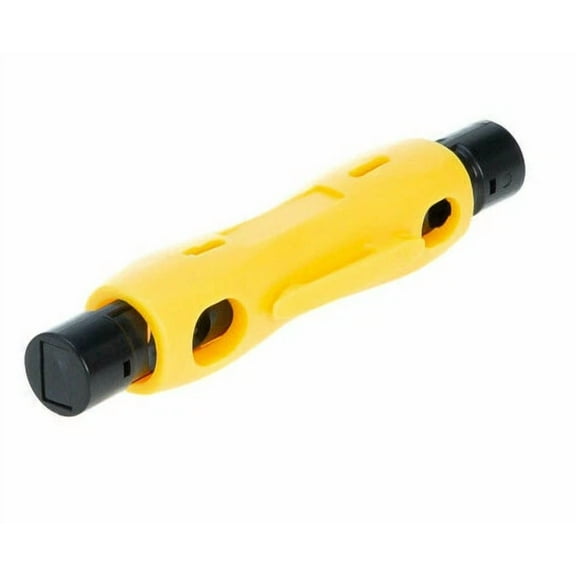Catv Coaxial Cable Stripper Coax Wire Stripping Tool 2 Blades For Rg6 Rg59 Rg11