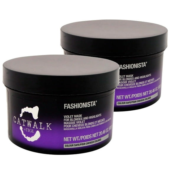 Catwalk Fashionista Violet Mask (For Blondes and Highlights) 20.46oz - Pack of 2