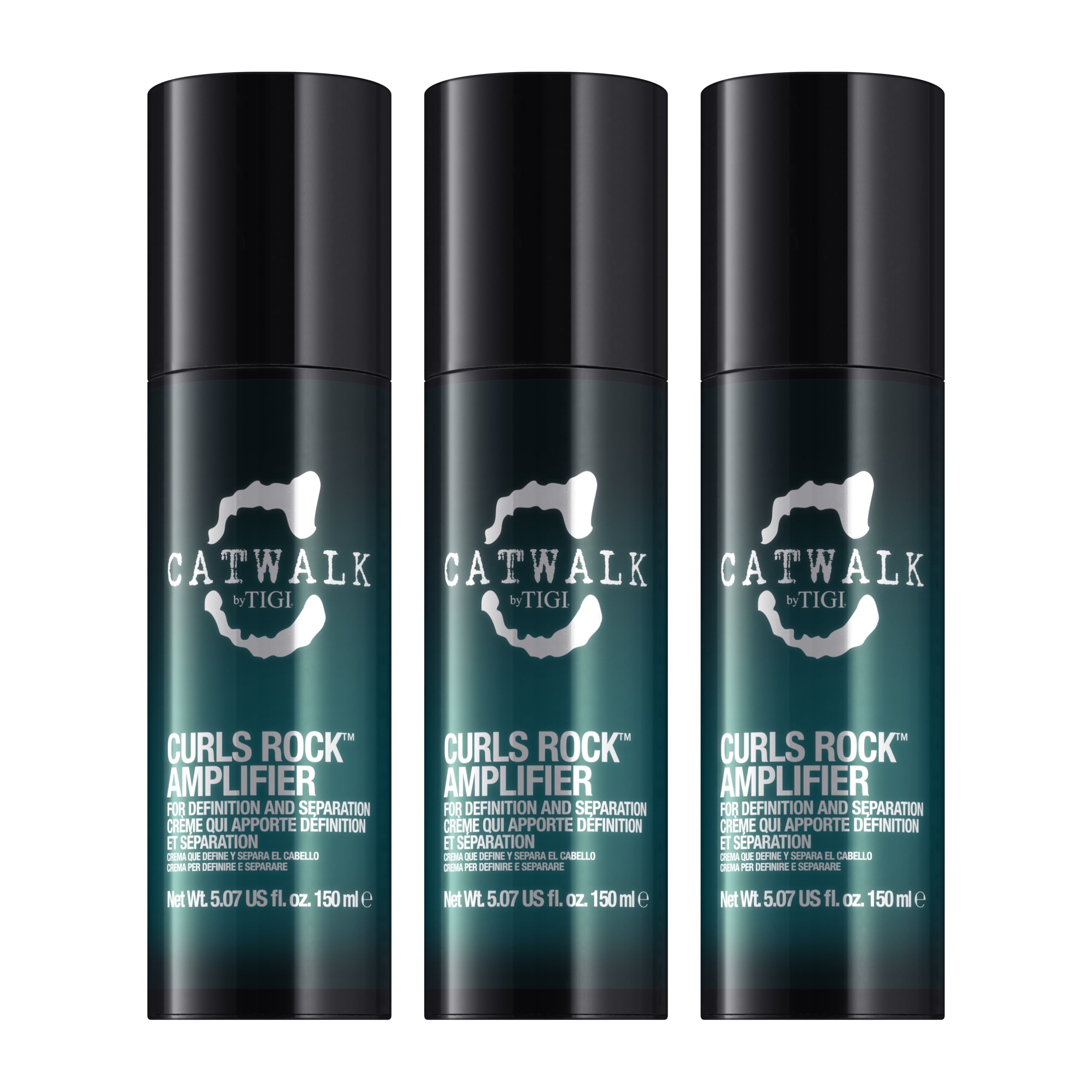 Catwalk by TIGI Curls Rock Amplifier, Curl Defining Cream, 3 Pack